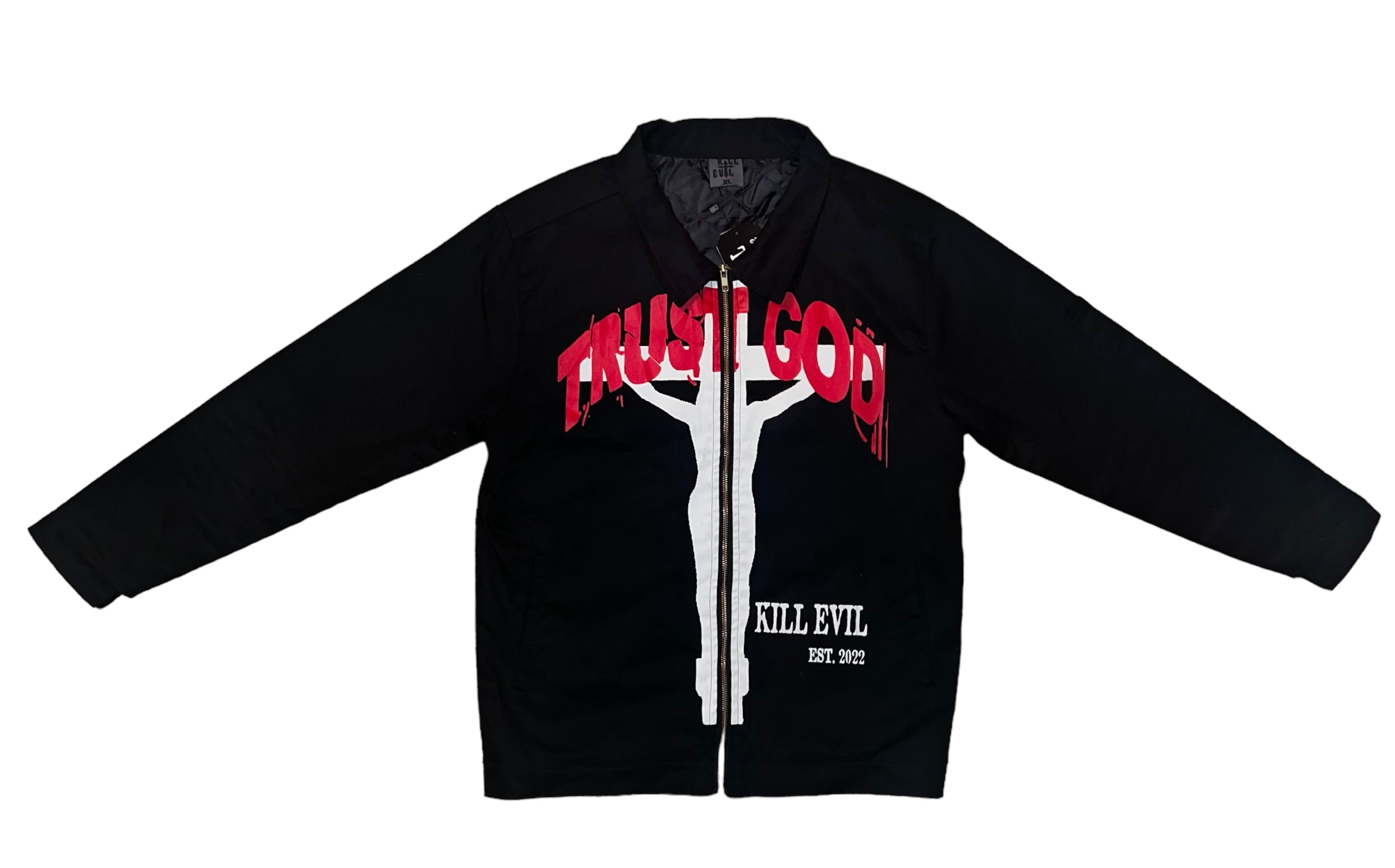 "TRUST GOD" Work Jacket